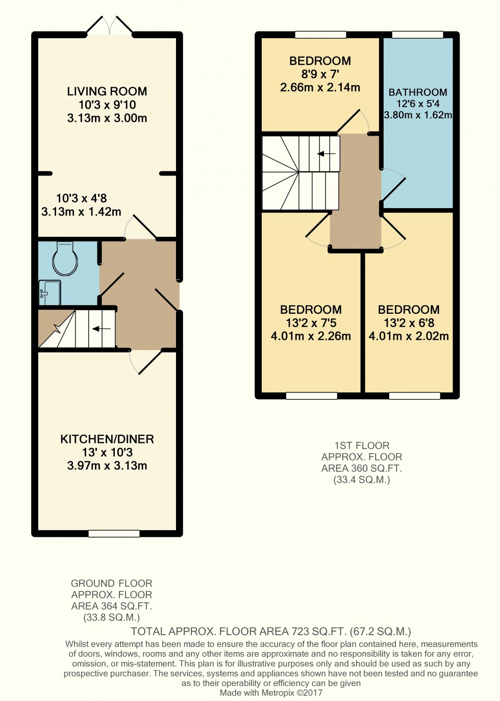 Floorplan for Ratcliffe Road, Aspull, WN2 1YE