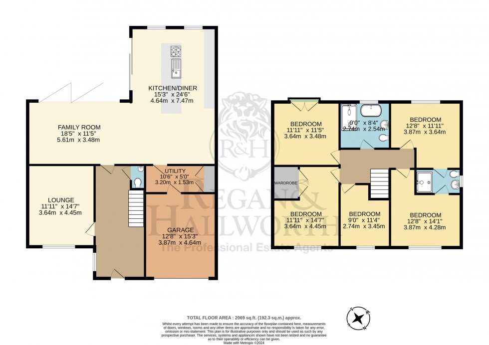 Floorplan for Fair View, Billinge, WN5 7NZ