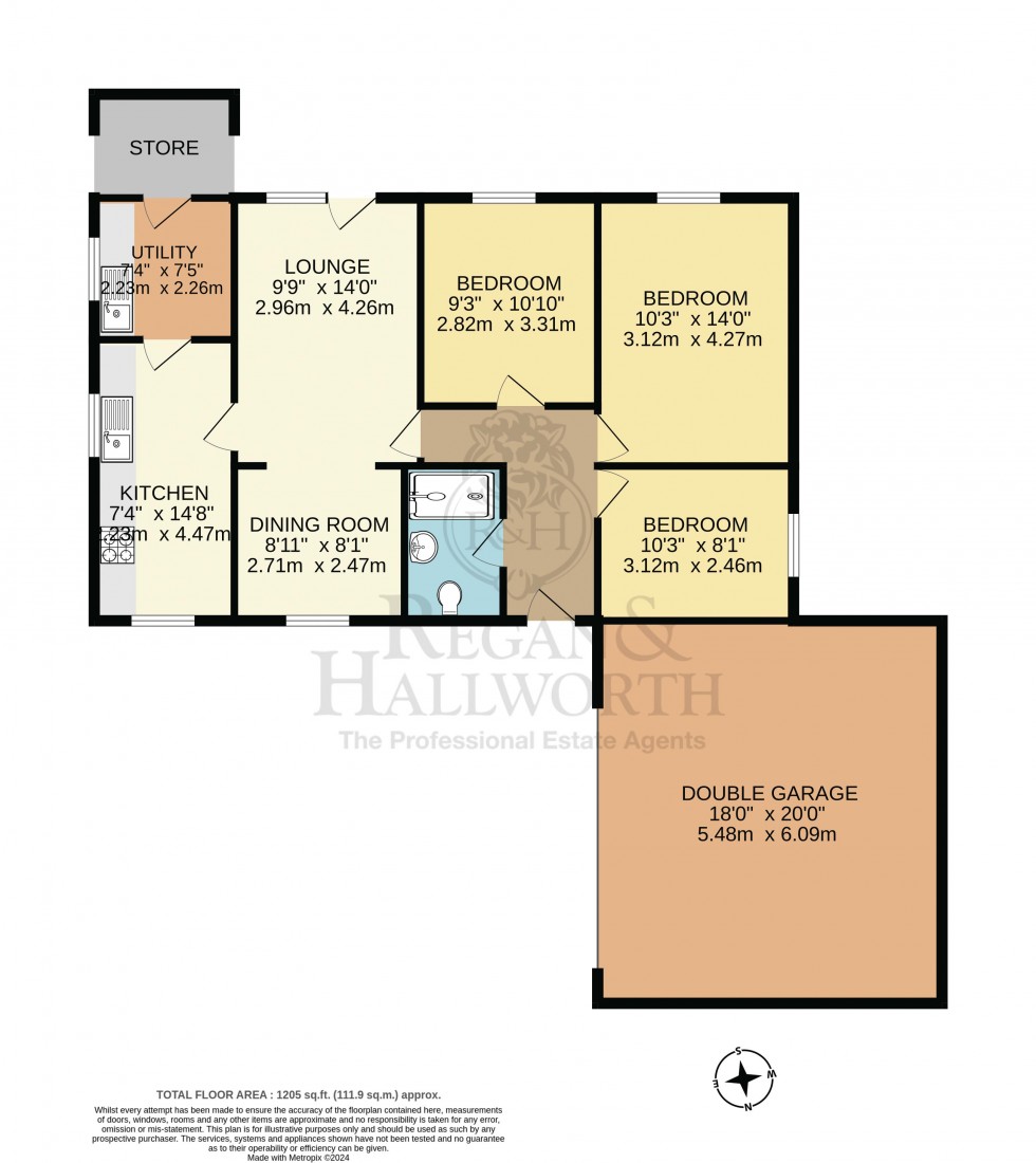 Floorplan for Alma Hill, Upholland, WN8 0NR