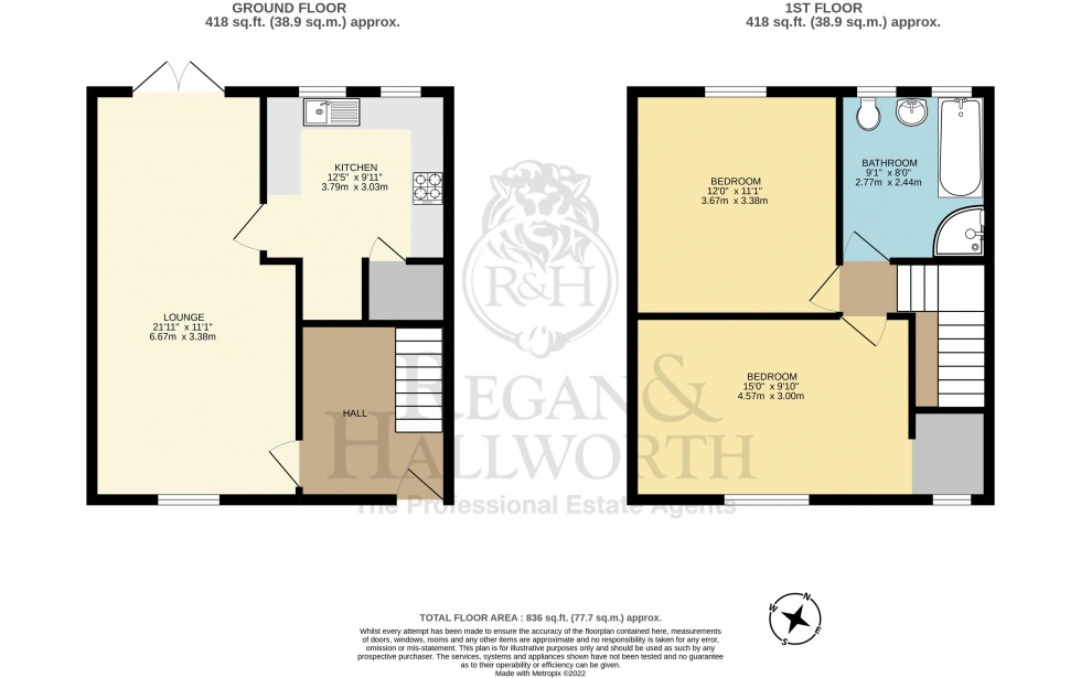 Floorplan for Mayfield Road, Upholland, WN8 0HZ