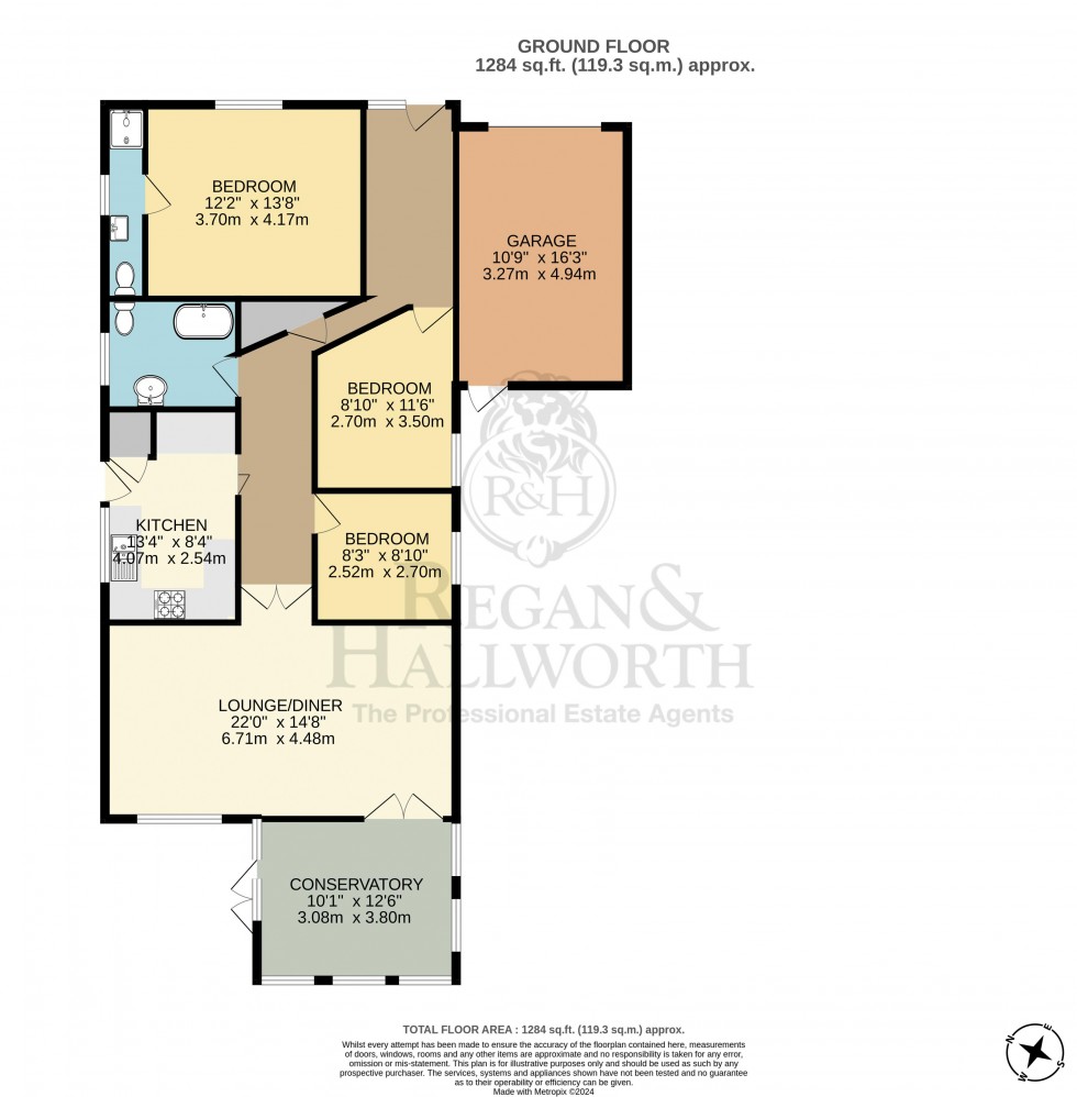 Floorplan for Inglewood Court, Pemberton, WN5 8DE