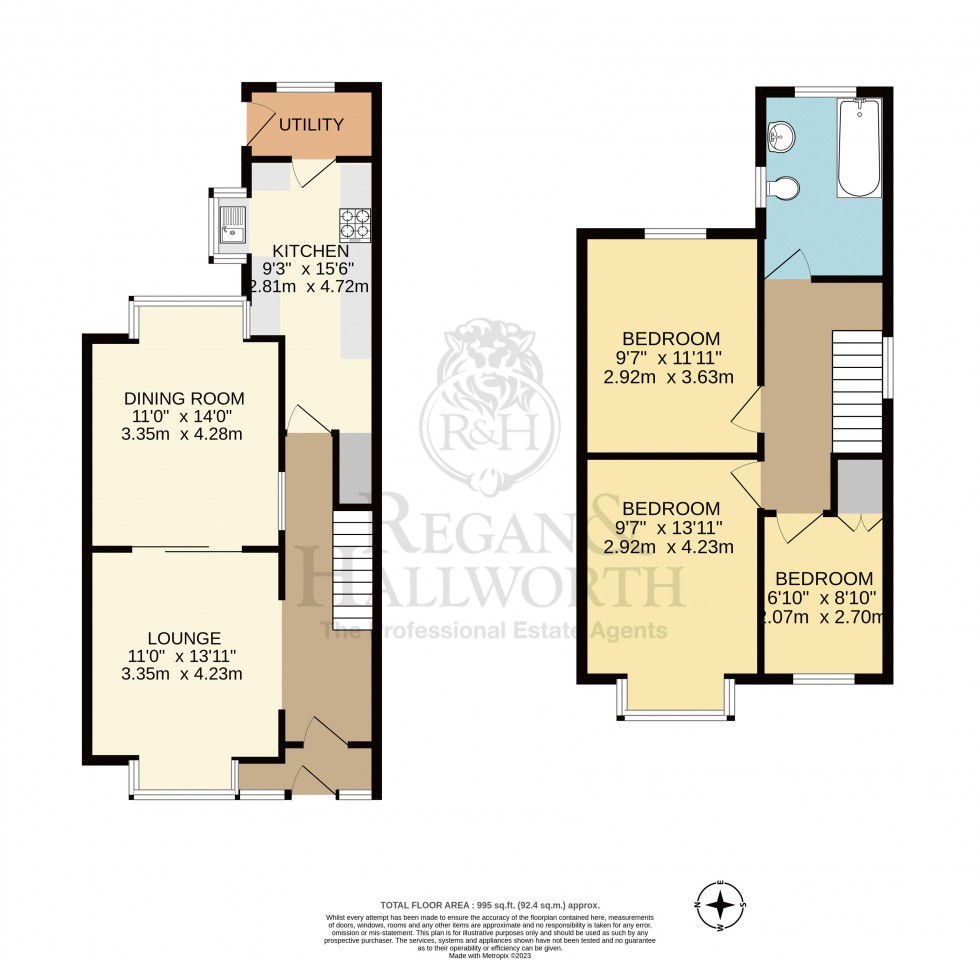 Floorplan for Swan Meadow Road, Poolstock, WN3 5BJ