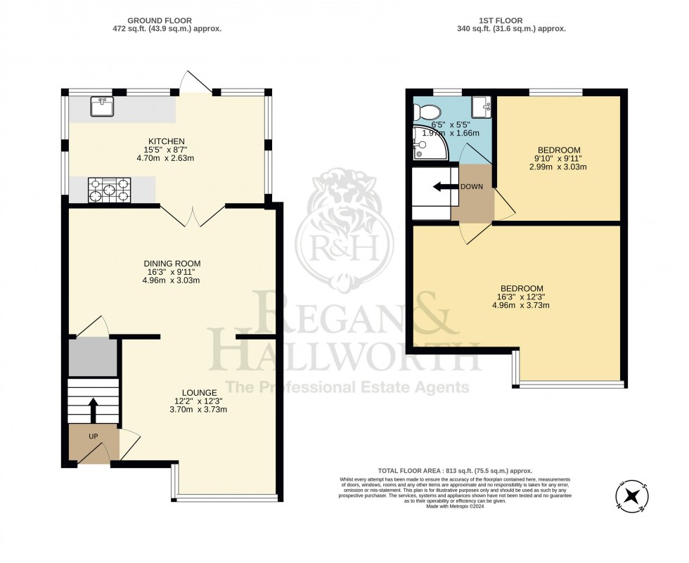 Floorplan for Chorley Road, Standish, WN1 2SX