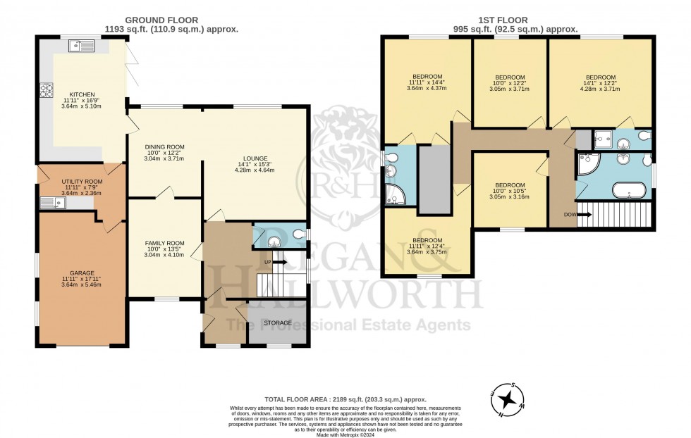 Floorplan for St. Marys Avenue, Billinge, WN5 7QL