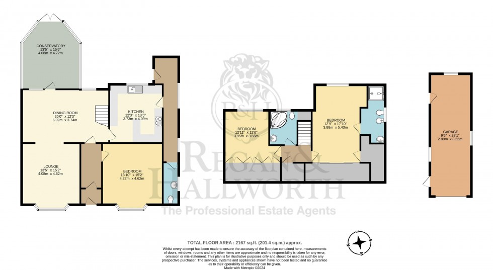 Floorplan for Lever Park Avenue, Horwich, BL6 7LG