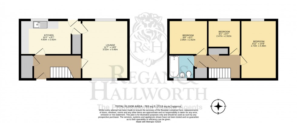 Floorplan for Hartshead, Birch Green, Skelmersdale, WN8 6PZ