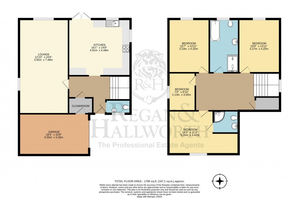 Floorplan for Fairhurst Lane, Standish, WN1 2WD