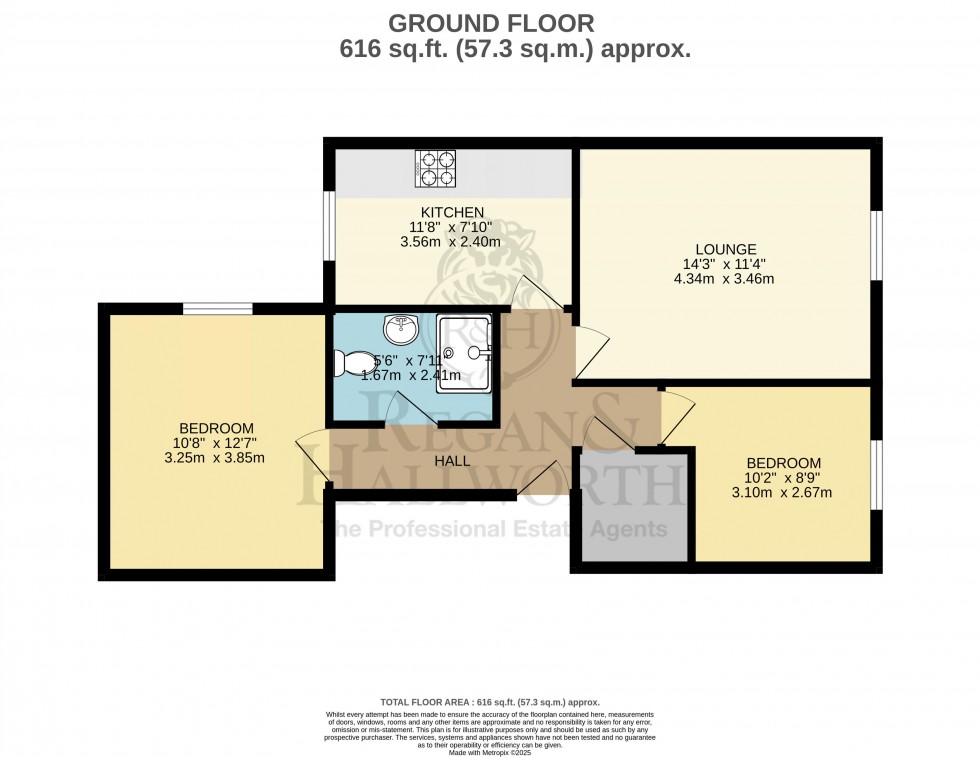 Floorplan for Richmond Street, Wigan, WN3 5EB