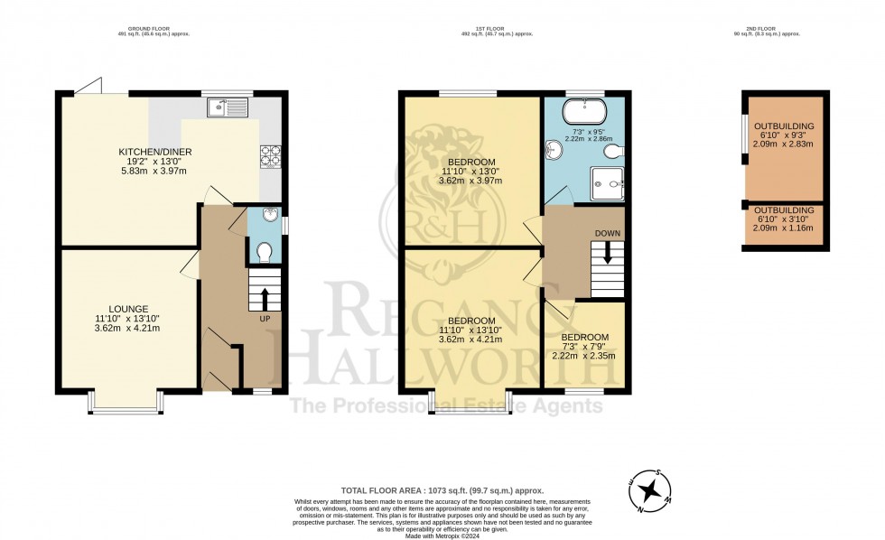 Floorplan for Pemberton Road, Winstanley, WN3 6DA