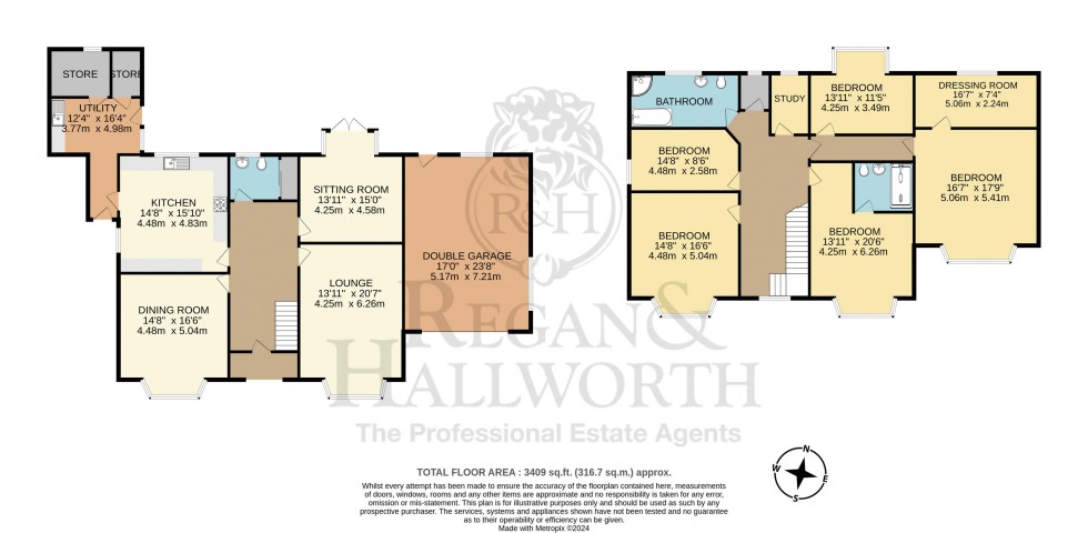 Floorplan for Tan House Lane, Parbold, WN8 7HG