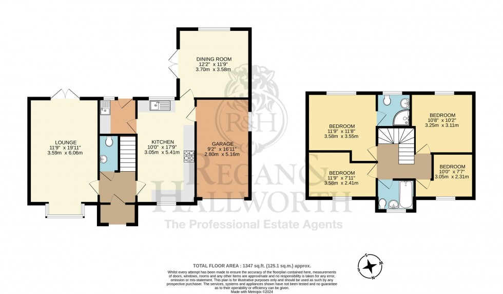 Floorplan for Tracks Lane, Billinge, WN5 7BL