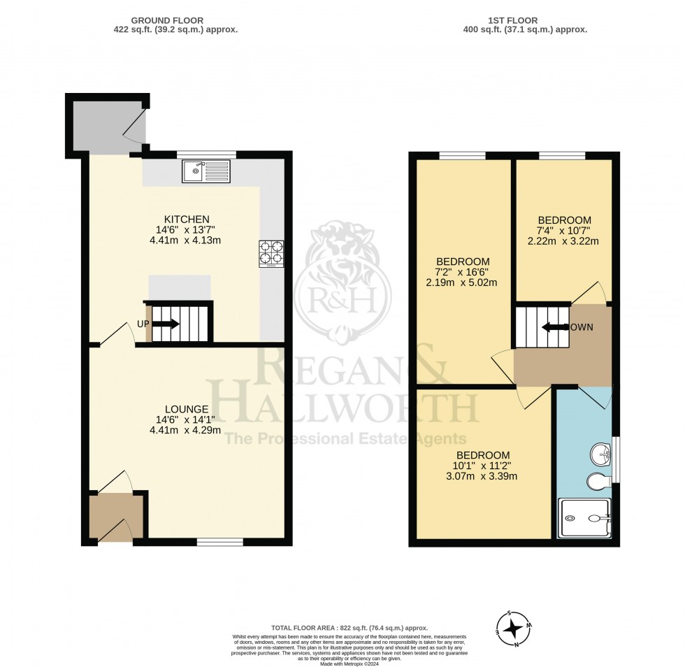 Floorplan for Bickershaw Lane, Abram, WN2 5PL