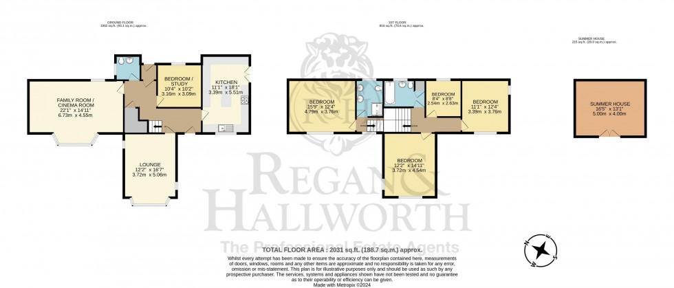 Floorplan for St.Katherines, Grove Lane, Hackney, Matlock, DE4 2AF