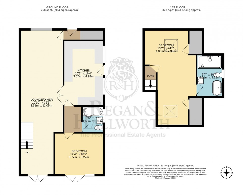 Floorplan for Douglas Avenue, Upholland, WN8 0NY