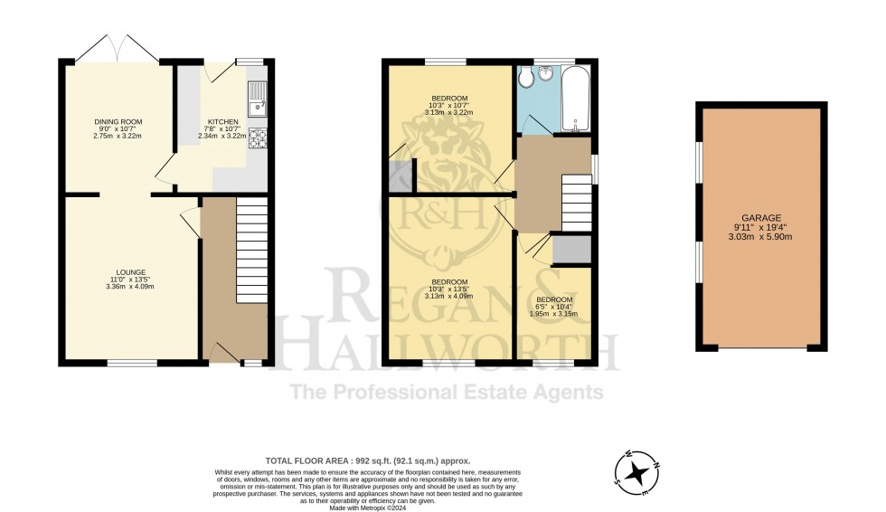 Floorplan for Cranfield Road, Hawkley Hall, WN3 5NN