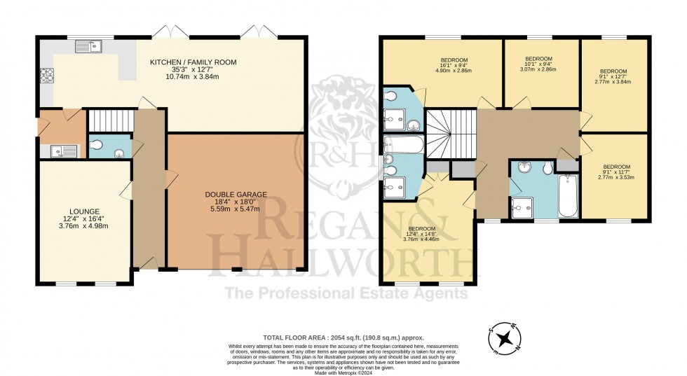 Floorplan for Artisan Close, Standish, WN6 0WF