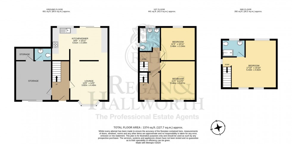 Floorplan for School Drive, Billinge, WN5 7LR