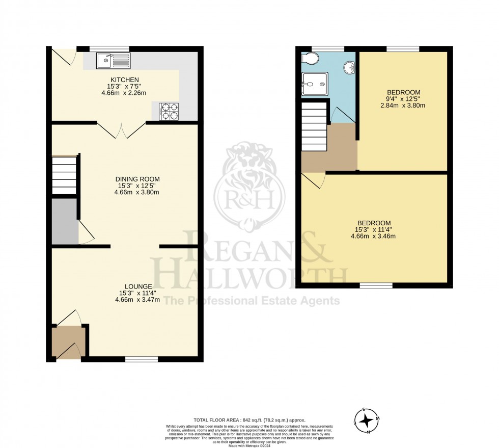 Floorplan for Little Lane, Goose Green, WN3 6PZ