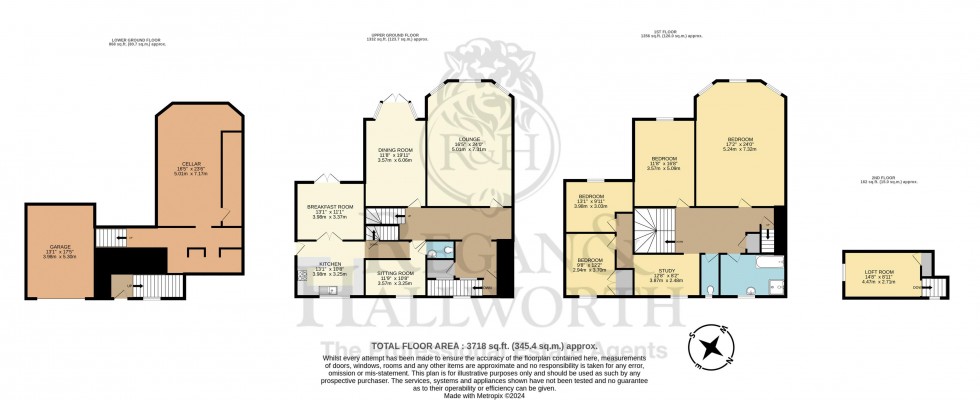 Floorplan for Wigan Lane, Whitley, WN1 2RN