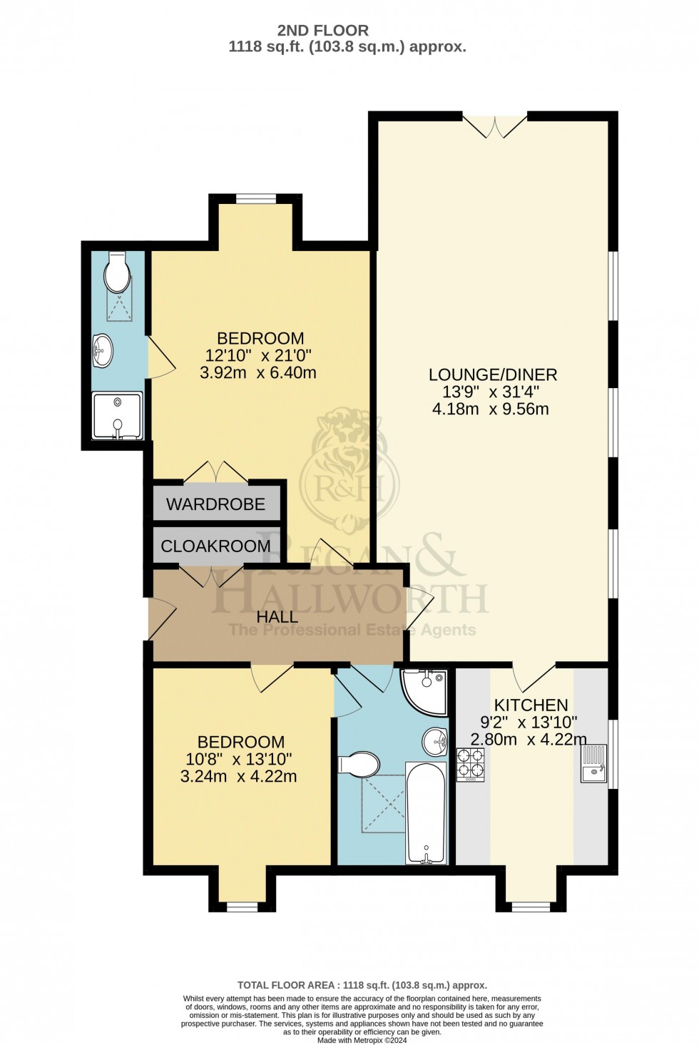 Floorplan for Beacon View, Standish, WN6 0RL