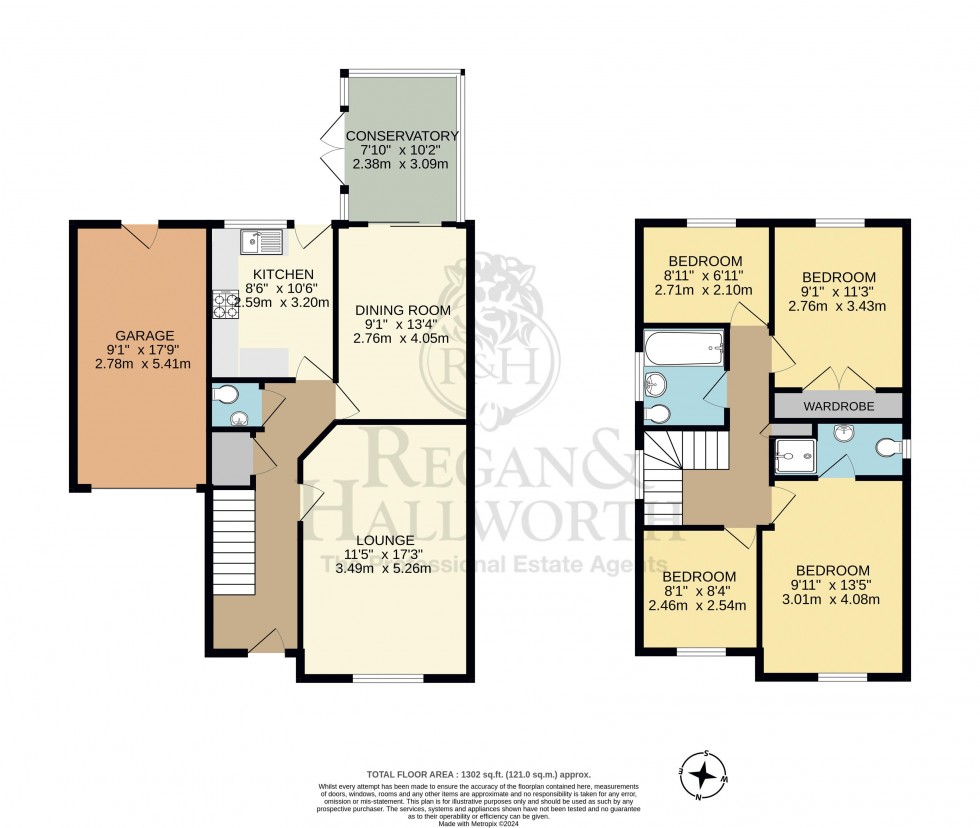 Floorplan for Greenfield View, Billinge, WN5 7UE