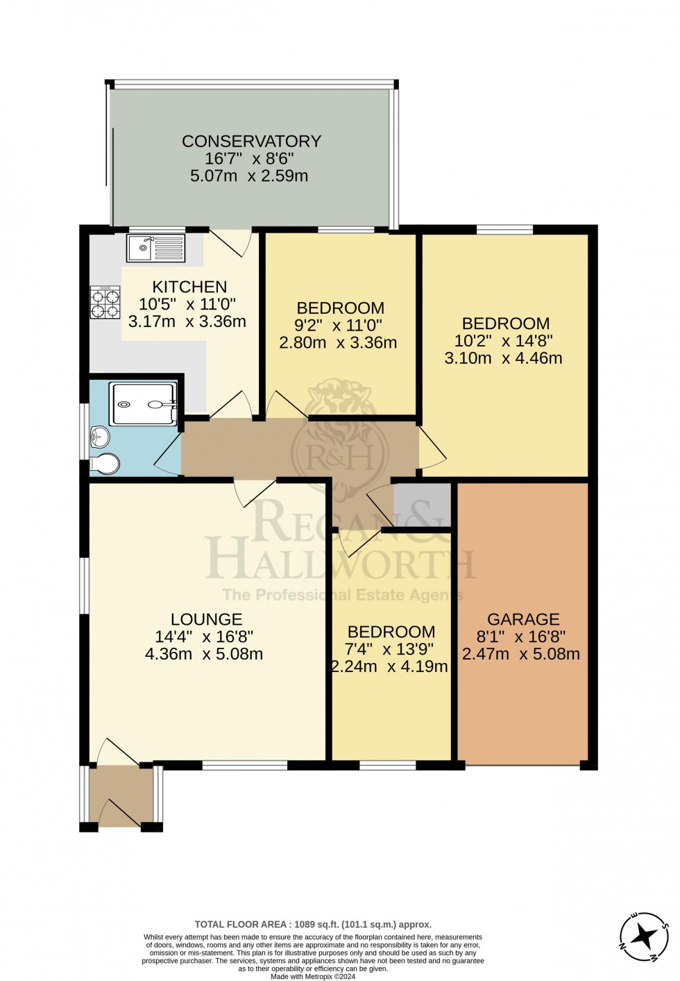 Floorplan for Cranfield Road, Hawkley Hall, WN3 5QG