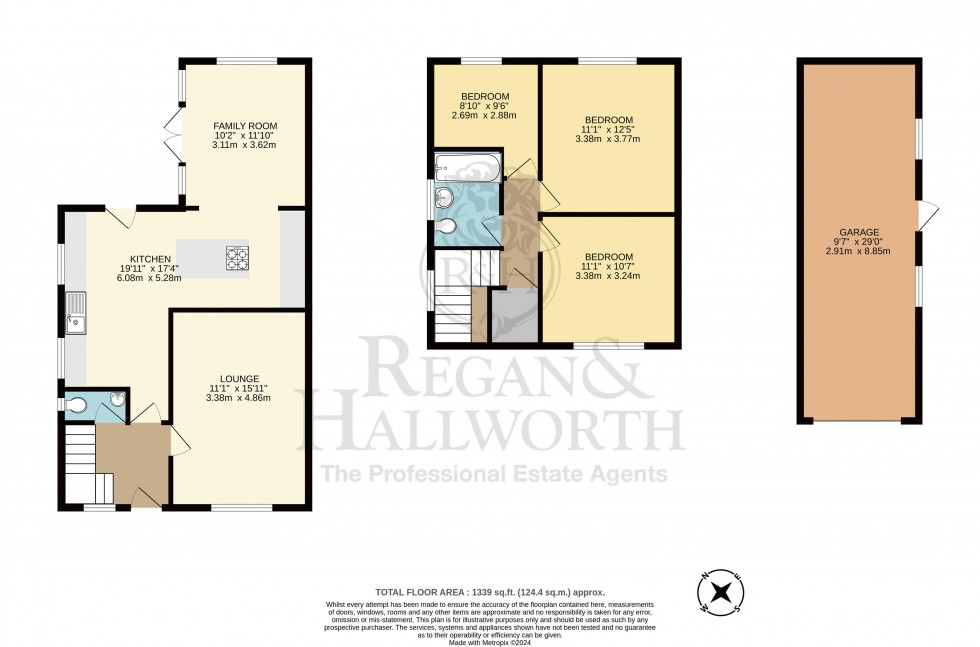 Floorplan for Ravenswood Avenue, Winstanley, WN3 6EZ