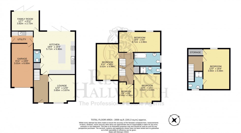 Floorplan for Chapel Lane, Coppull, PR7 4PN