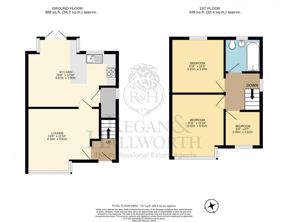 Floorplan for Bridgewater Street, Hindley, WN2 4BQ