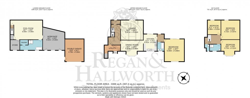 Floorplan for Wigan Lane, Whitley, WN1 2RN