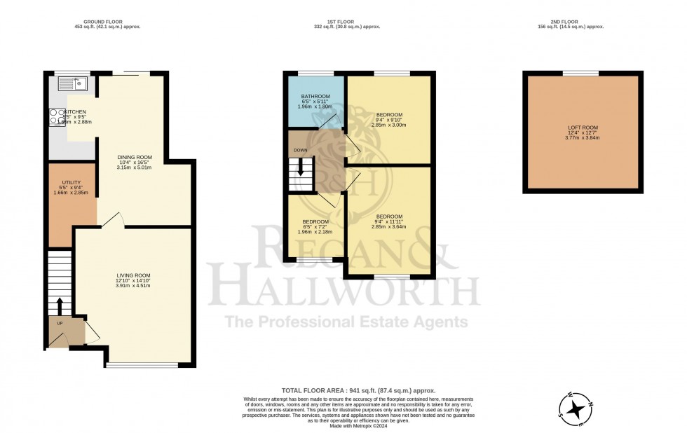 Floorplan for Chorley Road, Standish, WN1 2SX