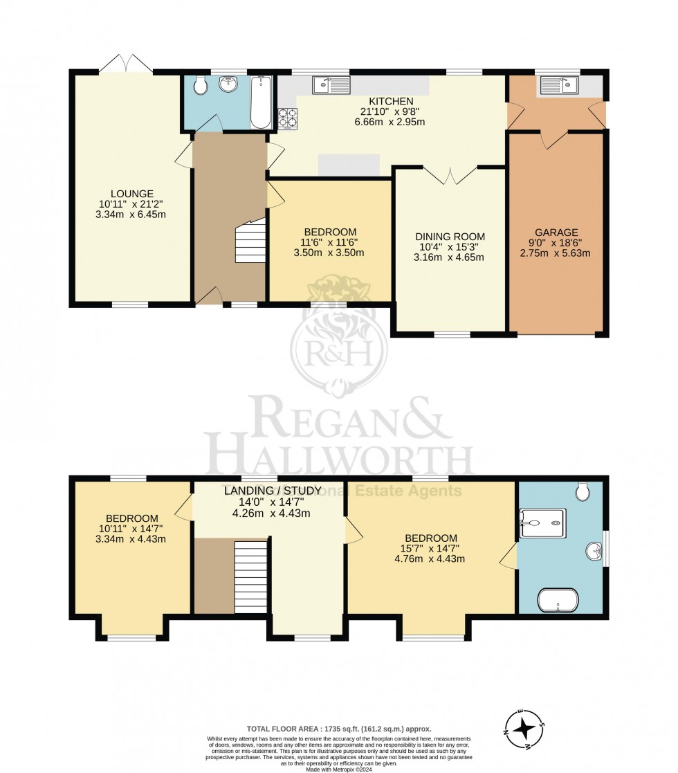 Floorplan for Longshaw Old Road, Billinge, WN5 7JJ