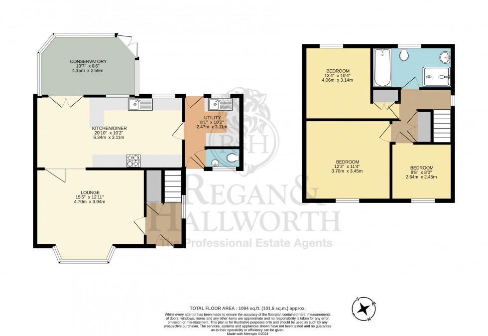 Floorplan for Church Street, Blackrod, BL6 5EG