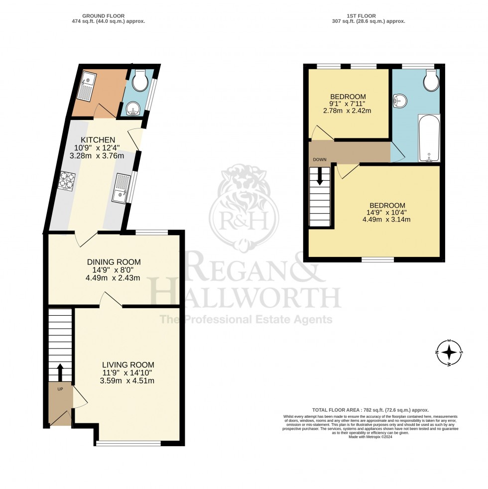 Floorplan for Old Lane, Shevington, WN6 8AR