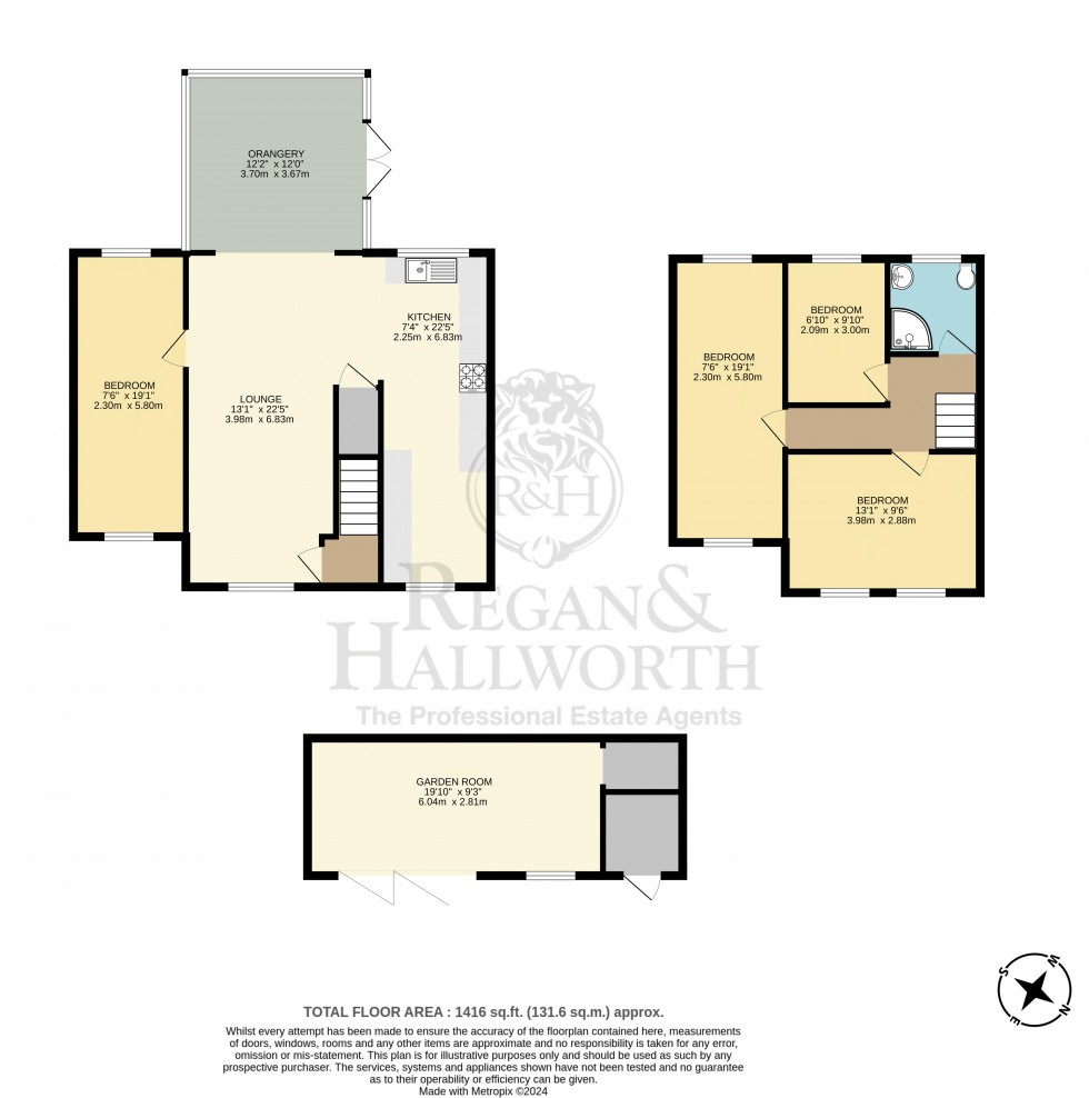 Floorplan for Trecastell Close, Whelley, WN1 3YT