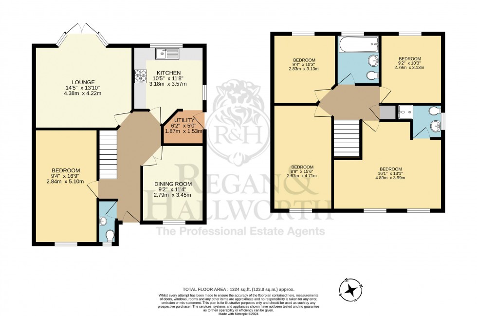 Floorplan for Talman Grove, Ashton-In-Makerfield, WN4 8XW