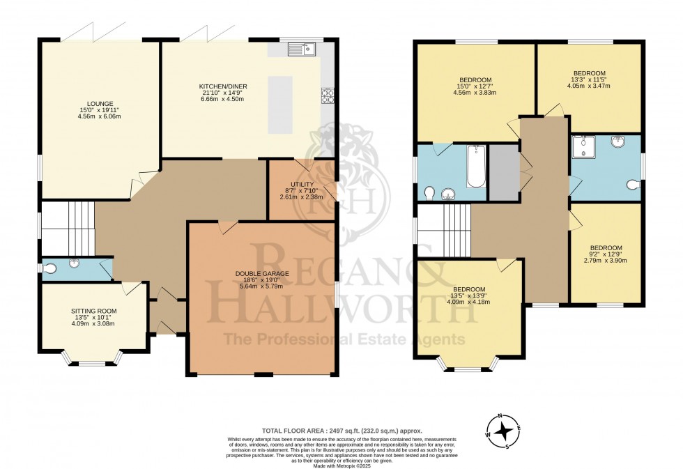 Floorplan for Sefton Road, Orrell, WN5 8UP