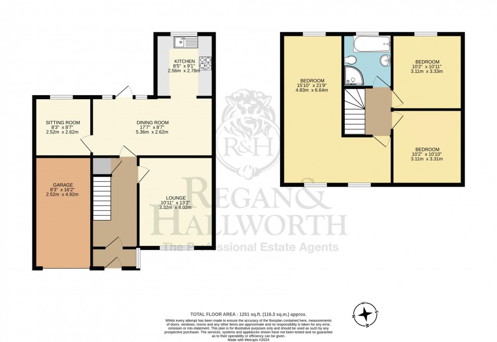 Floorplan for Avon Road, Billinge, WN5 7QU