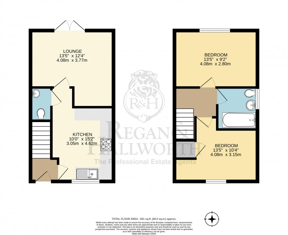 Floorplan for Jackfield Way, Skelmersdale, WN8 6EU