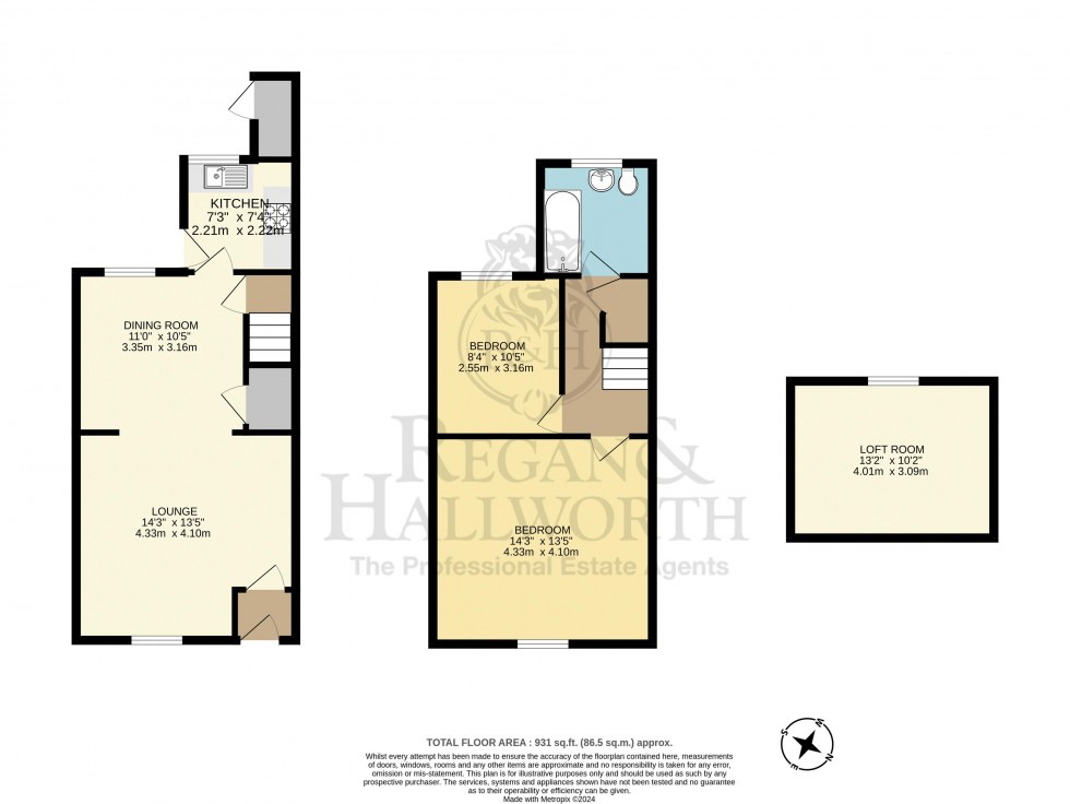 Floorplan for Wigan Road, Standish, WN6 0BD