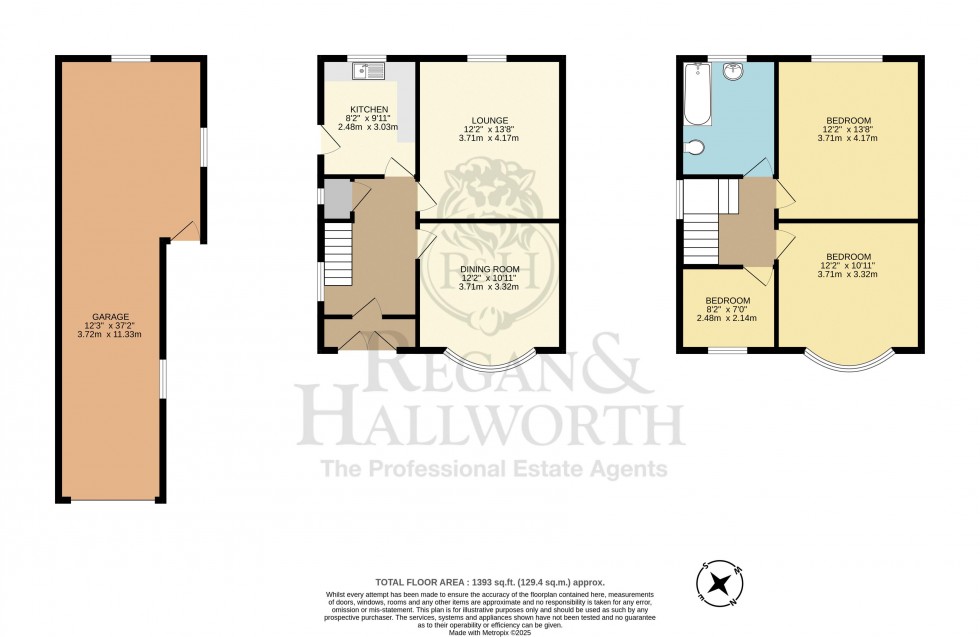 Floorplan for Springfield Road, Wigan, WN6 7RD