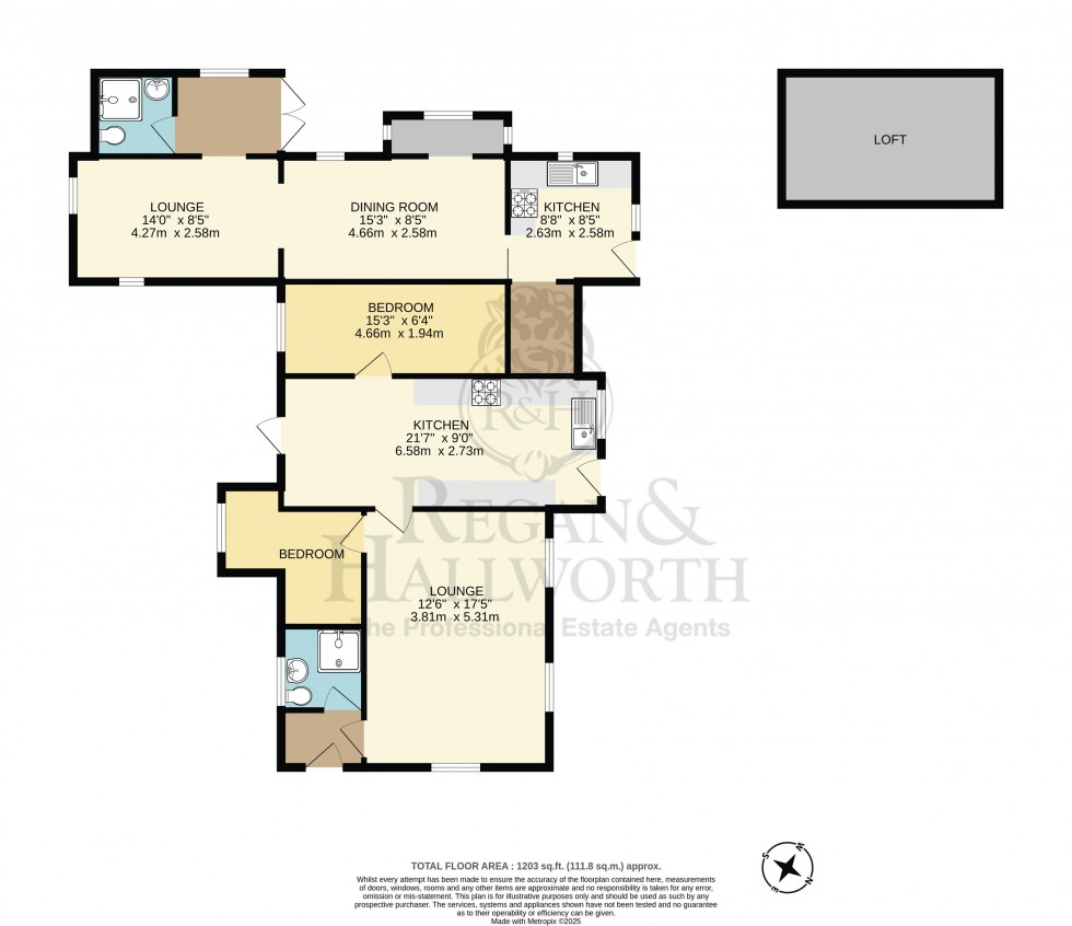 Floorplan for Rectory Road, Ashton-In-Makerfield, WN4 0QD