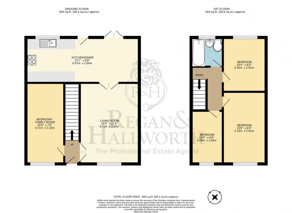 Floorplan for Tarrant Close, Winstanley, WN3 6HR