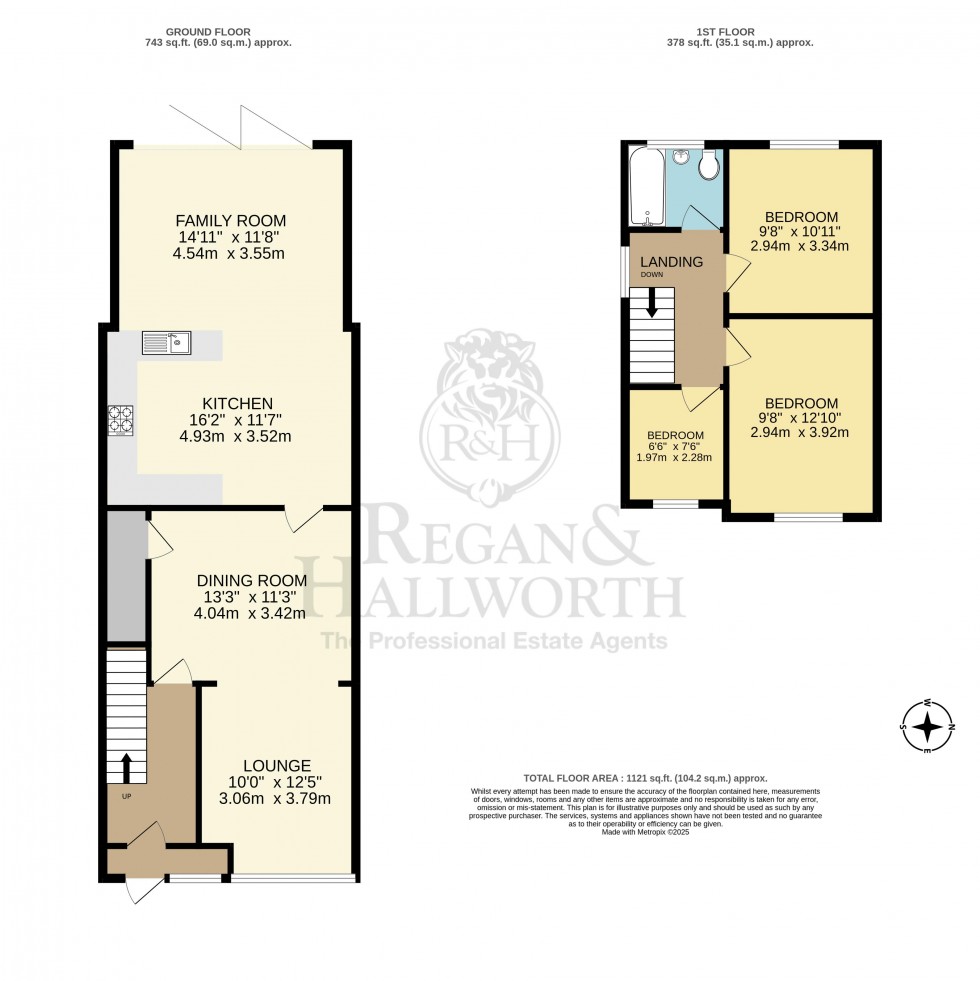 Floorplan for Chorley Road, Standish, WN1 2SX