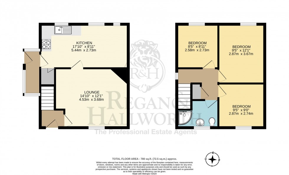 Floorplan for Sandbrook Road, Orrell, WN5 8UB