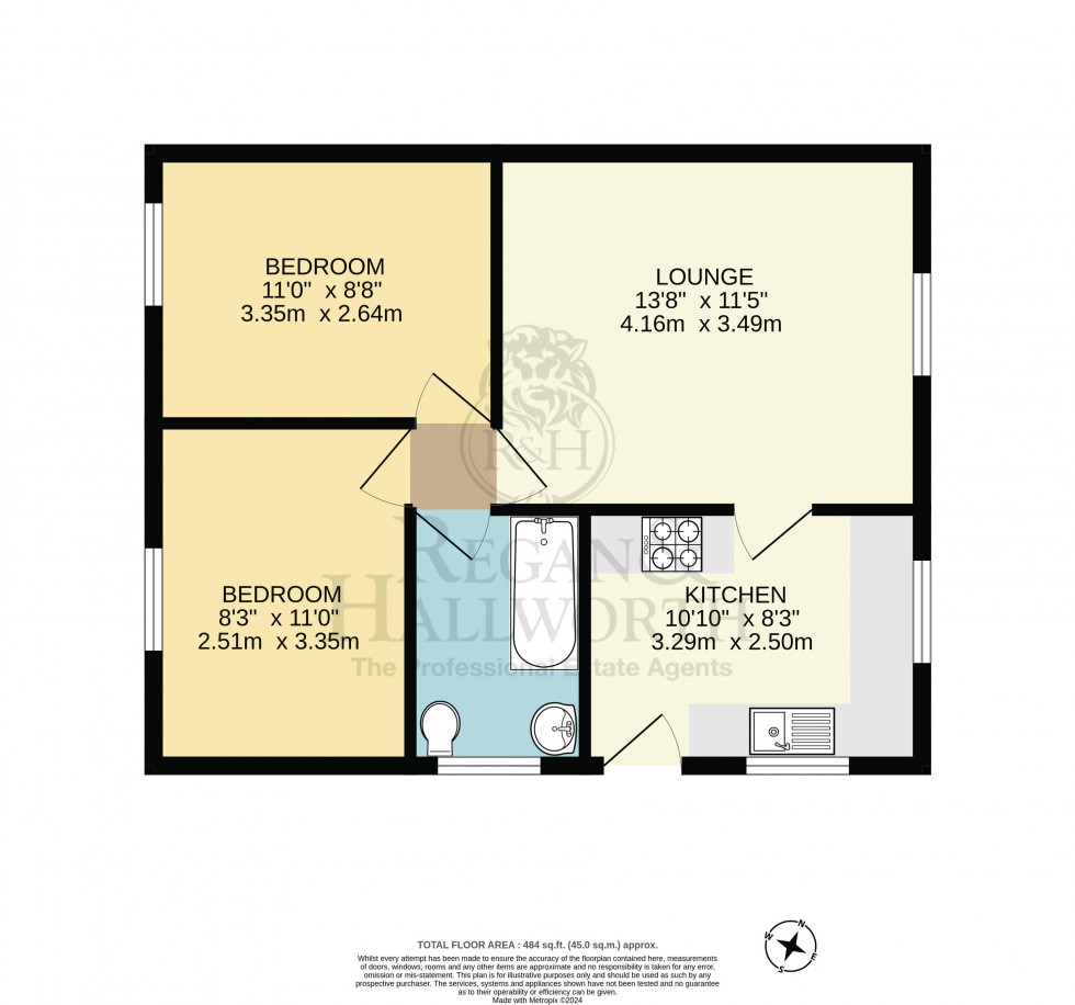 Floorplan for Dingle Road, Upholland, WN8 0EN