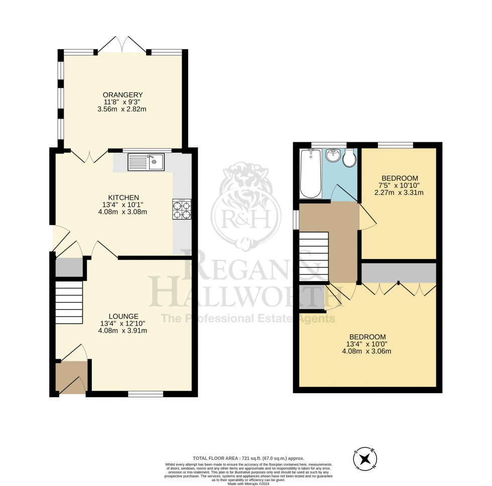 Floorplan for Glenbranter Avenue, Ince, WN2 2JL