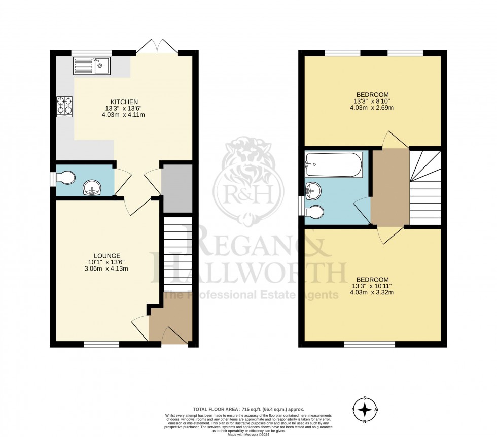 Floorplan for Jackfield Way, Skelmersdale, WN8 6EU