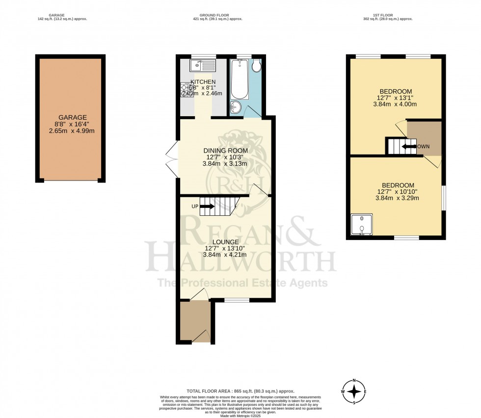 Floorplan for Ryton Close, Wigan, WN3 5HH