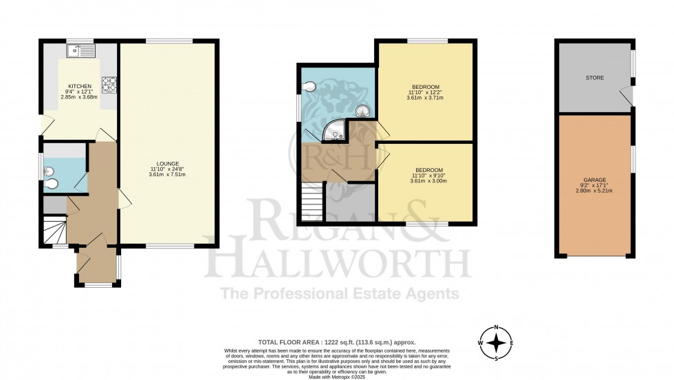 Floorplan for Park Road, Billinge, WN5 7JS